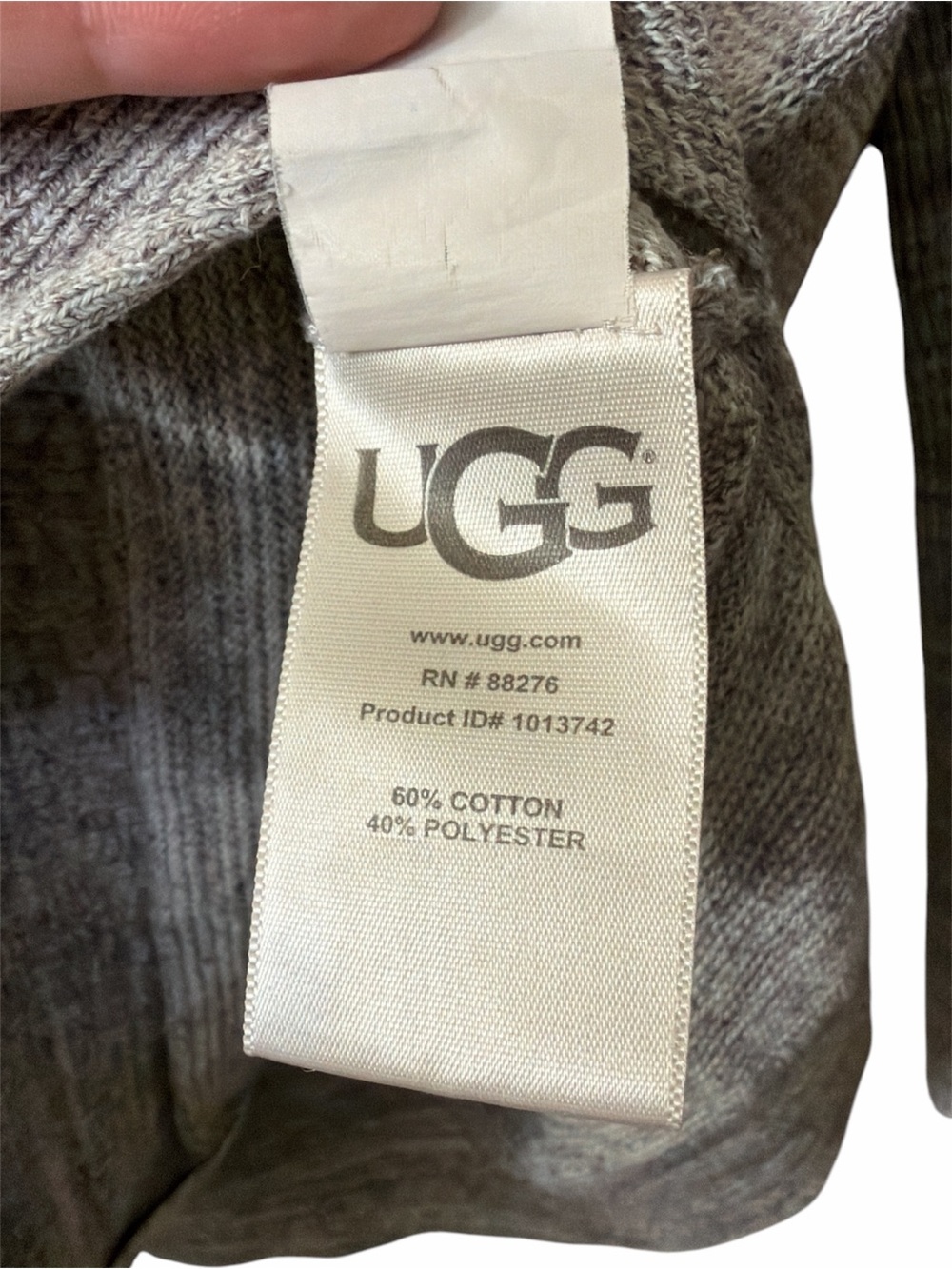 UGG Willa Hooded Full Zip Cardigan Size Small - Picture 5 of 8